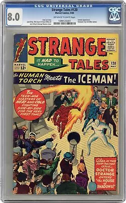 Buy Strange Tales #120 CGC 8.0 1964 1099125001 • 264.85£