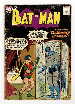 Buy Batman #118 GD- 1.8 1958 • 55.34£