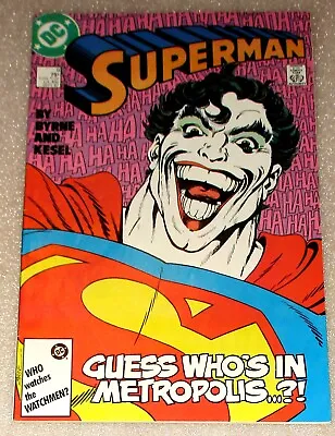 Buy Superman #9 (DC Comics 1987) John Byrne JOKER APPEARANCE • 4.50£
