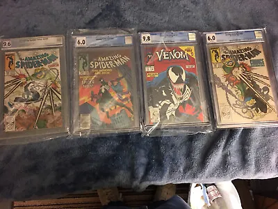 Buy Amazing Spiderman Venom CGC 1ST Appearances/cameo's Mint Condition Comics Cool • 477.99£