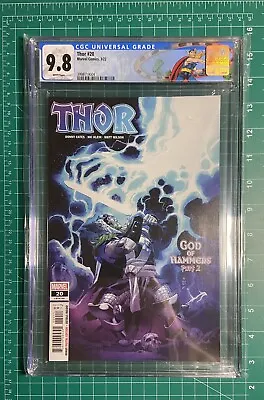 Buy Thor #20 CGC 9.8 Custom Label 1st Appearance God Of Hammers 1st Print • 27.66£