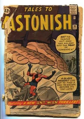 Buy Tales To Astonish #36 1962-marvel Comic Book-Ant Man-incomplete • 75.96£