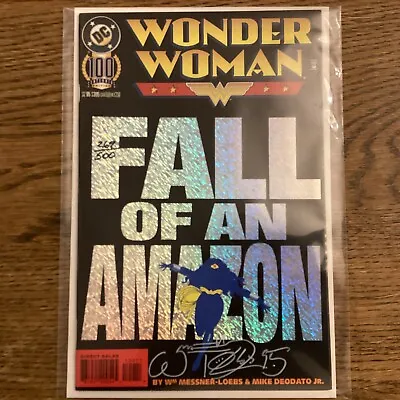 Buy DC Comics Wonder Woman Issue 100 Signed By William Messner-Loebs 269 Of 500 • 70£