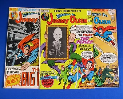 Buy Superman's Pal Jimmy Olsen 138 139 146 DC Comics Jack Kirby Art Bronze Age • 11.46£
