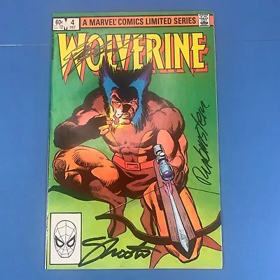 Buy Wolverine Limited Series #4 Signed Chris Claremont  Joe Rubinstein  Jim Shooter • 158.12£