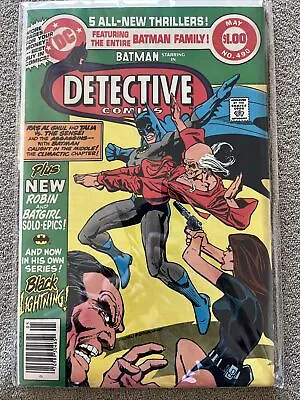 Buy Detective Comics 490 (1980) Ras Al Ghul Vs Sensei Robin Batgirl 68 Pgs FN • 3.96£