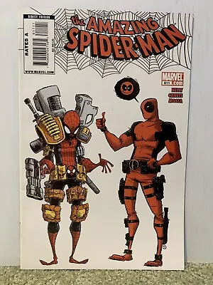 Buy Amazing Spiderman #611 Deadpool Skottie Young Cover Marvel Comics 2009  • 31.73£