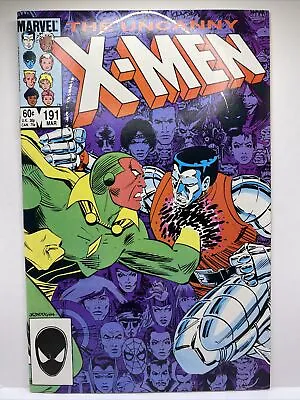 Buy Uncanny X-Men #191 - Marvel 1985 - 1st Appearance Of Nimrod • 11.83£