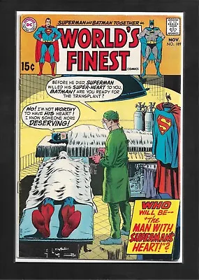 Buy World's Finest Comics #189 (1969): Silver Age DC Comics! Superman! Batman! FN+! • 15£