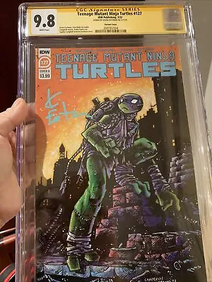 Buy Teenage Mutant Ninja Turtles #127 CGC 9.8 🔥 Venus Cameo 🔥 Signed Kevin Eastman • 118.22£