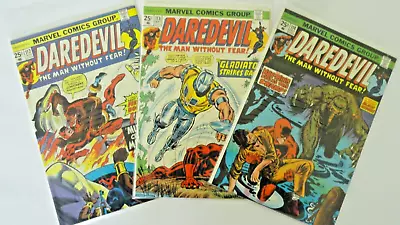 Buy Daredevil Lot 112-114 Mid Grade  Feat. Black Widow (Marvel Comics Bronze Age) • 51.39£