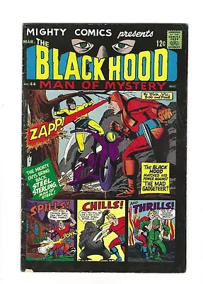 Buy MIGHTY COMICS #44 The Black Hood Man Of Mystery, 5.5 FN-, 1967  • 15.85£