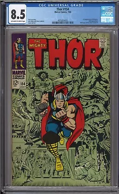 Buy Thor #154 - CGC 8.5 - 1st Appearance Of Mangog • 121.63£
