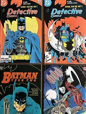 Buy Batman YEAR TWO Detective Comics # 575 & 576 + TPB + FULL CIRCLE DC 1987 Pt. 1 2 • 57.78£