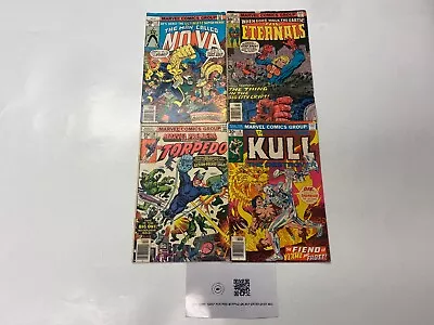 Buy 4 MARVEL Comic Books Nova #14 Eternals #16 Marvel Premiere #39 Kull #19 2 KM15 • 19.29£