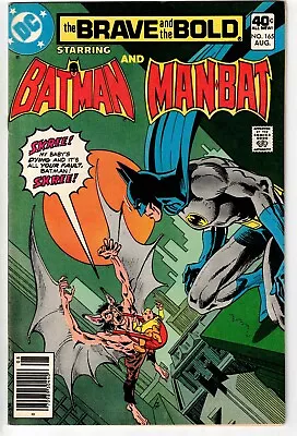 Buy Brave And The Bold #165 1980 Batman And Man-bat Dc Bronze Age Nice! • 3.43£