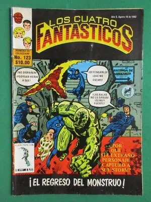 Buy Fantastic Four #124 The Return Of The Monster Spanish Mexican Novedades • 15.80£