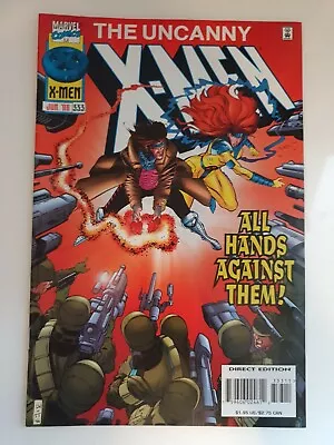 Buy Marvel Comics - The Uncanny X-Men #333 June 96 - Bag & Board VF+ • 3.95£
