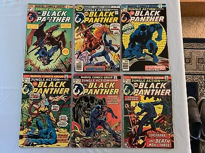 Buy MARVEL Jungle Action Black Panther Lot Of 6 Issues - #7, #10, #11, #15, #22, #23 • 67.52£