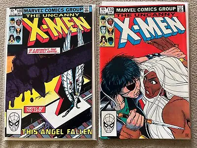 Buy Uncanny X-Men 169 &170 (1983) 1st App Callisto Marvel Bronze Age VF+ • 6.33£