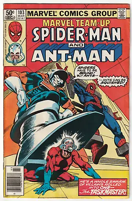 Buy Marvel Team Up #103 Marvel Comics Spider-Man Ant-Man  • 16.09£