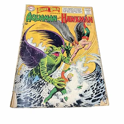 Buy The Brave And The Bold #51, GD+ 2.5, DC 1964, 1st Aquaman & Hawkman Team-Up 🔑 • 9.64£