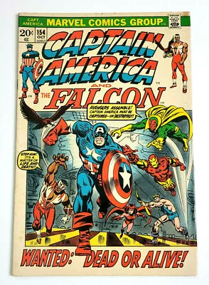 Buy Captain America  #154 - (1972) 1st Jack Monroe Nomad • 27.56£