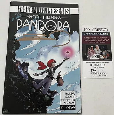 Buy Frank Miller Signed Pandora #1 Comic Book Frank Miller's Jsa Coa • 130.64£