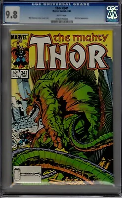 Buy Thor #341 CGC 9.8 White Pages • 55.34£