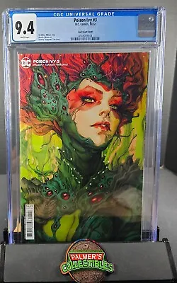 Buy Poison Ivy #3 CGC 9.4 Artgerm Variant DC 1st Print   • 31.98£