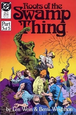 Buy Free P & P; Roots Of The Swamp Thing #3 (1986): Len Wein, Berni Wrightson! • 4.99£