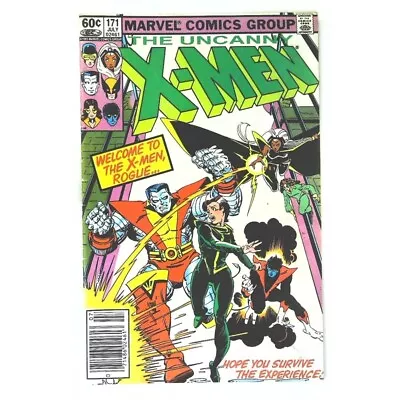 Buy Uncanny X-Men (1981 Series) #171 Newsstand In VF Minus Cond. Marvel Comics [b: • 19.22£