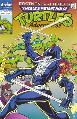 Buy Teenage Mutant Ninja Turtles Adventures #47 VG 1993 Stock Image Low Grade • 5.36£