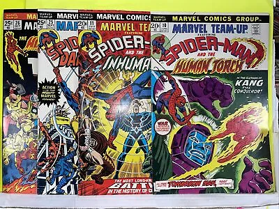 Buy Marvel Team-Up #10 11 25 26 -KEY : Kang, Inhuman , Spider-man Hi-Grade Beauty's • 44.47£