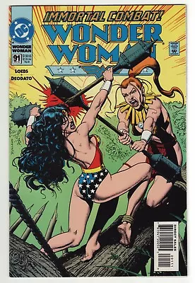 Buy WONDER WOMAN #91 Vol.2 | NM- |Brian BOLLAND Cover | DC 1994 • 14.99£