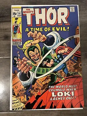 Buy The Mighty THOR # 191 1st App. DUROK The DEMOLISHER • 14.15£