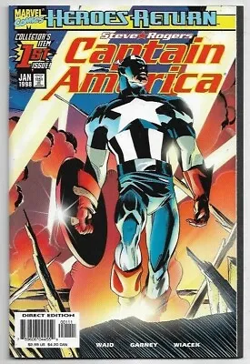 Buy Captain America #1 Heroes Return VFN (1998) Marvel Comics • 2£