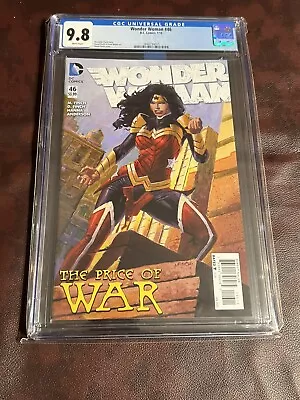 Buy Wonder Woman ( David Finch)  #46 Price Of War  CGC 9.8 Cover DC Comics 1/16 • 47.51£