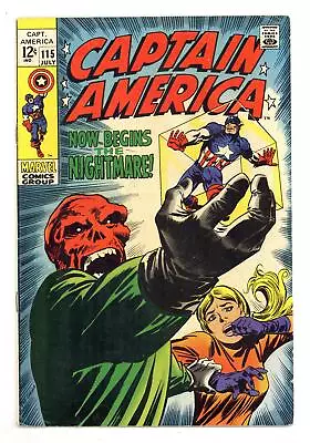 Buy Captain America #115 VG+ 4.5 1969 • 27.71£