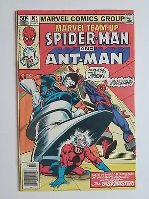 Buy Marvel Team-Up #103 (1981 Marvel Comics) Spider-Man, Ant-Man, & 2nd Taskmaster • 10.27£