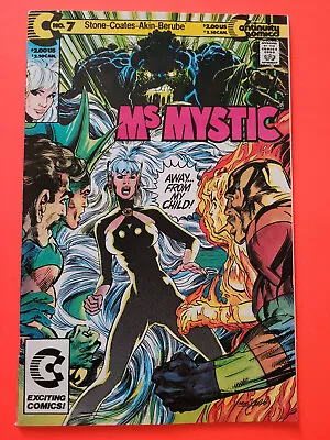 Buy Vintage Ms. Mystic 1988 Comic Book Origin Issue #7 Continuity Comics VERY NICE • 37.95£