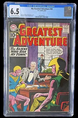 Buy My Greatest Adventure #58 CGC 4.5  OW/OW Pages D.C. Comics 1961 Sheldon Moldoff • 513.89£