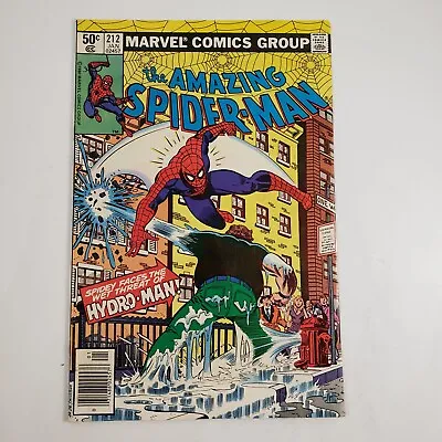 Buy Amazing Spider-Man #212 Marvel 1st Appearance Of Hydro-man Key Comic • 33.17£