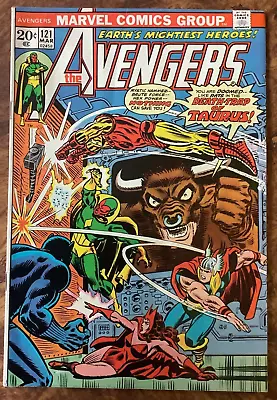 Buy Avengers 121 1974 F/VF Black Panther Thor Scarlet Witch Vision Iron Man Marvel • 8.01£