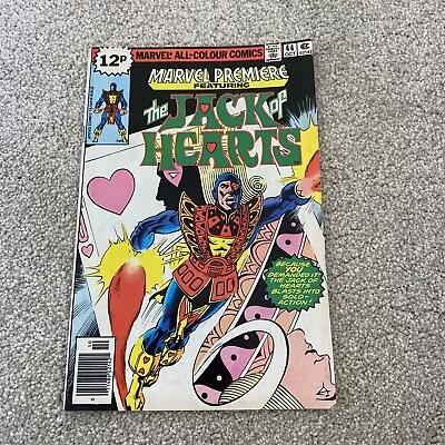 Buy Marvel Premiere Featuring The Jack Of Hearts #44  (1978) • 4£