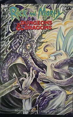 Buy Rick And Morty Vs Dungeons And Dragons Painscape 1-4 + Variant Comic Books • 30£