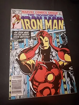 Buy Invincible Iron Man #170 Fn+ 1st Rhodes As Iron Man Marvel Comics 1983 • 10.39£