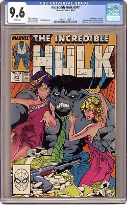 Buy Incredible Hulk #347 CGC 9.6 1988 4044711003 • 116.62£