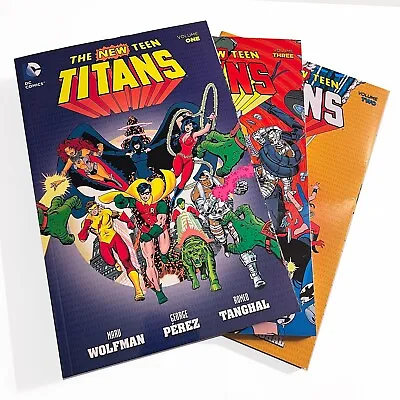 Buy THE NEW TEEN TITANS Vol 1 2 3 TPB DC Comics Wolfman Perez • 31.60£