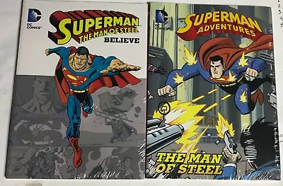 Buy Superman Man Of Steel & Adventures Ash Cans DC Comics Sealed In NM Great Gift • 1.98£